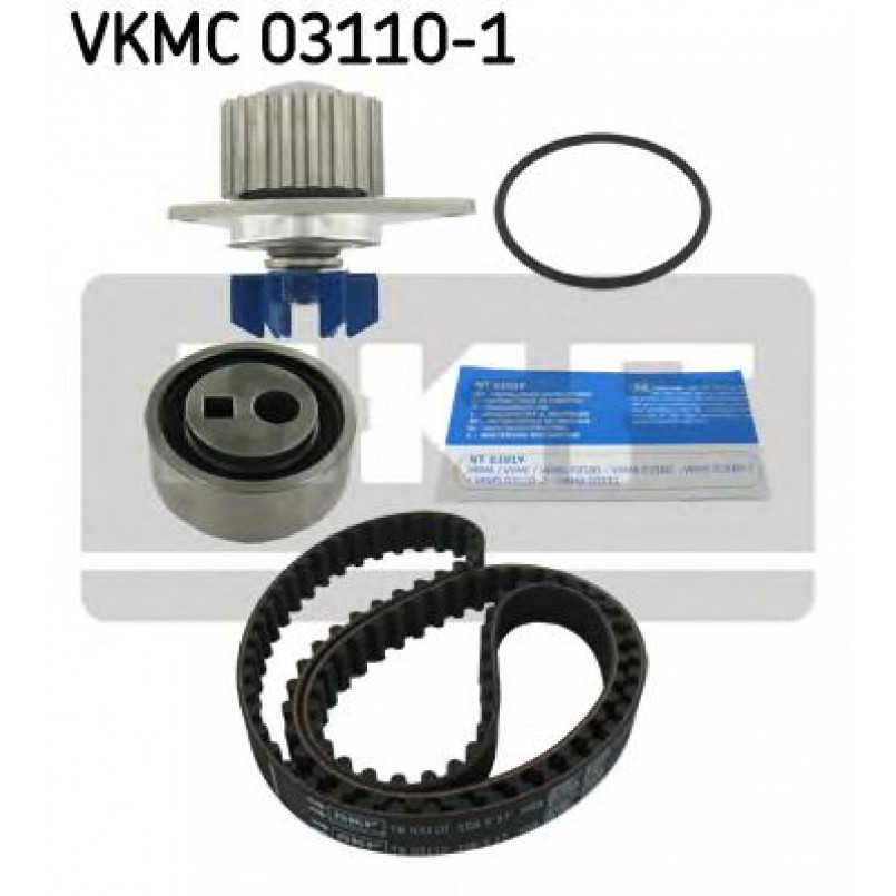 VKMC 03110-1 SKF - Насос охолоджуючої рідини + комплект зубчатого ремня